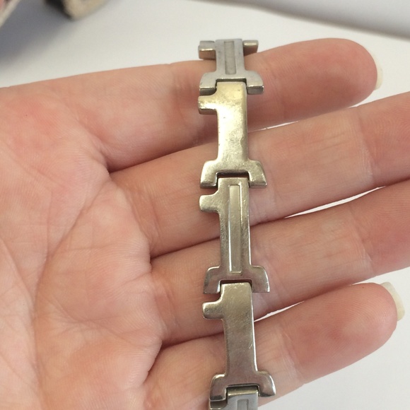 Fibo Stainless Steel 1 Link Bracelet - Picture 3 of 7